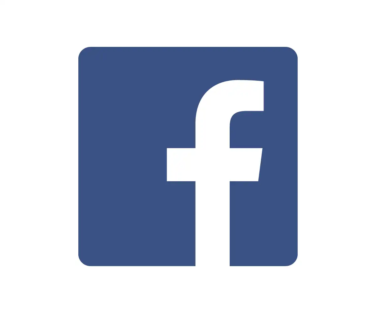 Free Facebook logo vector download in SVG, PNG, AI, and EPS formats.