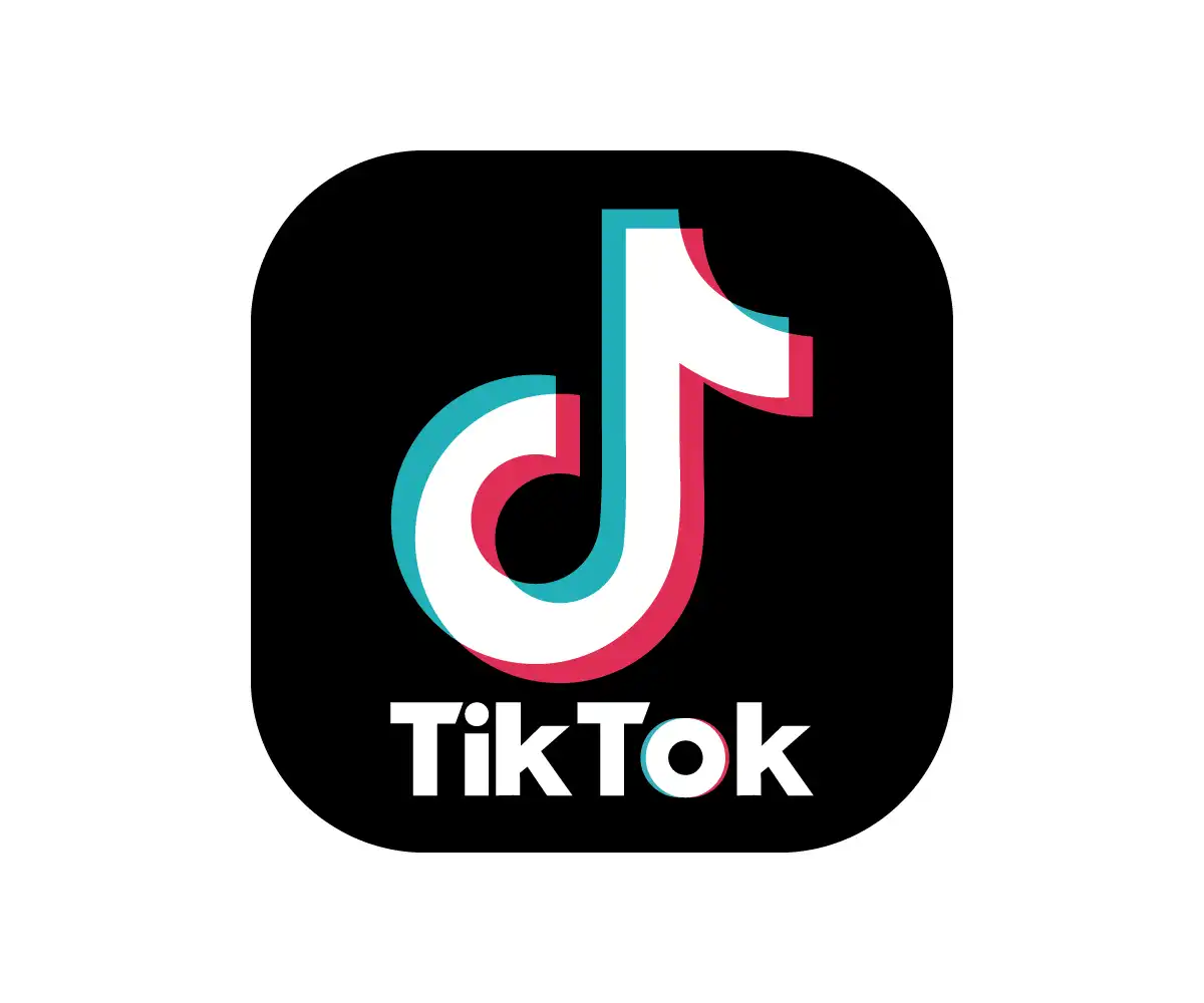 Free TikTok logo vector download in SVG, PNG, AI, and EPS formats.